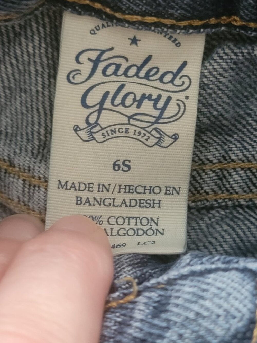 3 Pair Lot of Kids Pants, Faded Glory/Children's Place/Uniform Approved - Picture 6 of 10